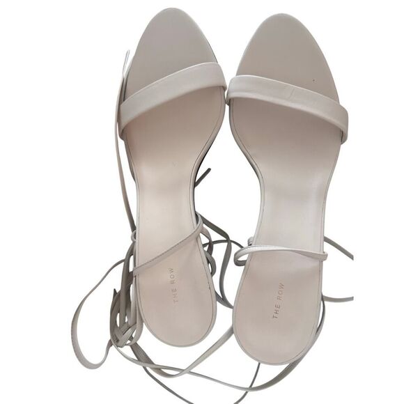 The row 80mm maud gladiator sandal calf milk 38.5 - Picture 7 of 11